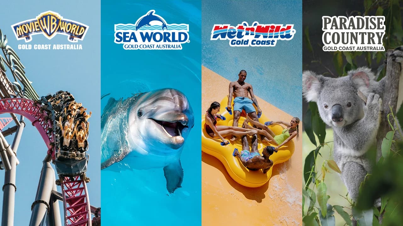 Gold Coast Warner Bros. Movie World, Sea World, Paradise Country and Wet'n'Wild Multiday Pass - Photo 1
