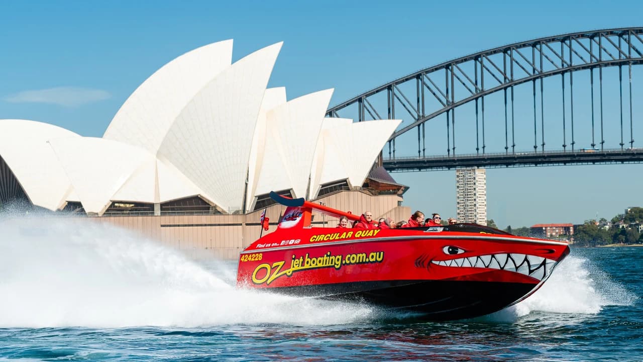 Sydney Harbour Jet Boat Thrill Ride - Photo 1