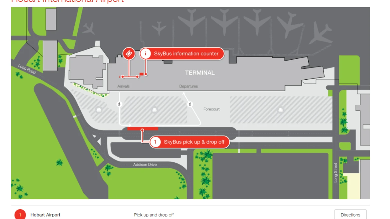 SkyBus Hobart City Express Airport Transfer - Photo 3