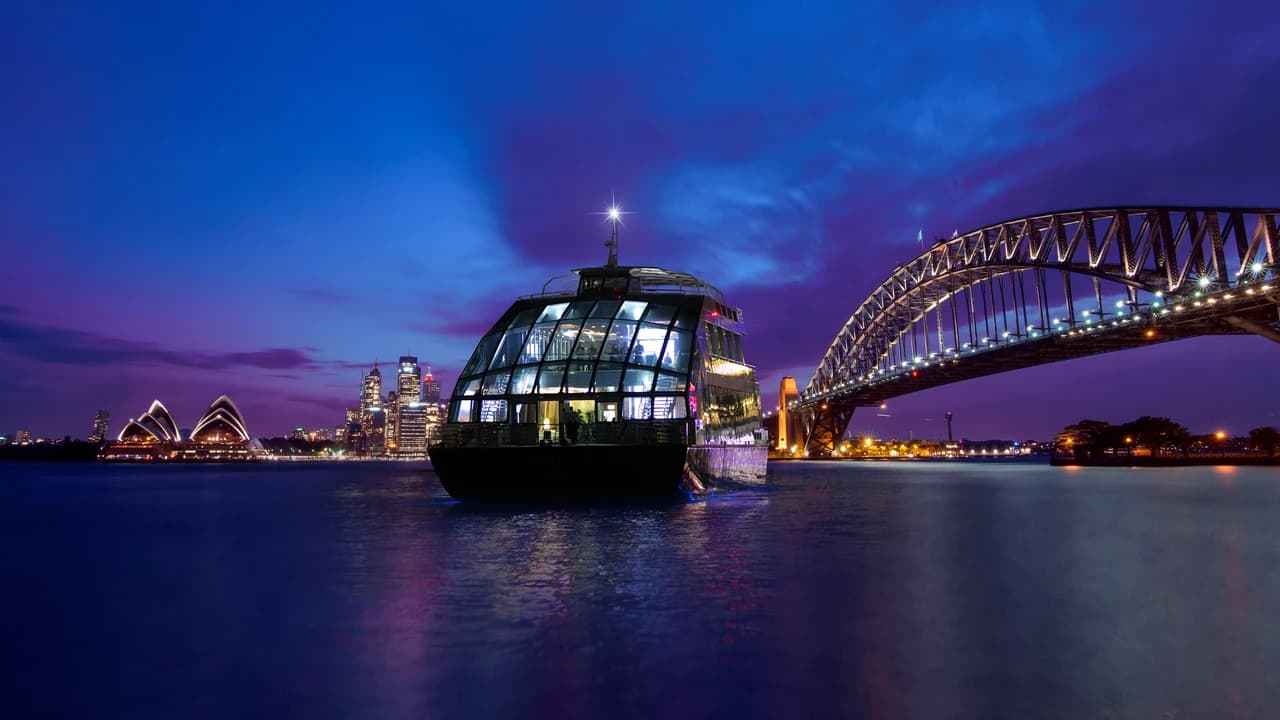 Sydney Harbour Glass Boat Dinner Cruise with Wine Pairing - Photo 2