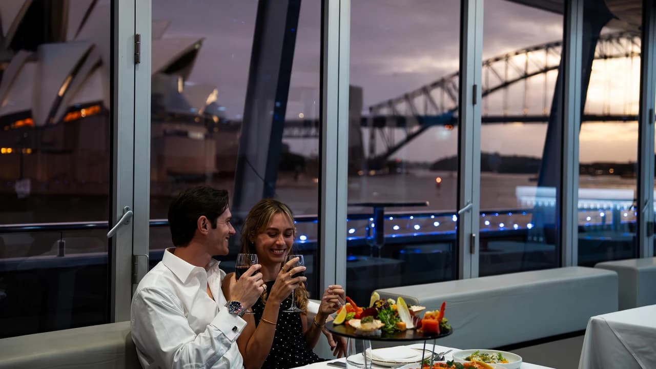 Sydney Harbour Glass Boat Dinner Cruise with Wine Pairing - Photo 5