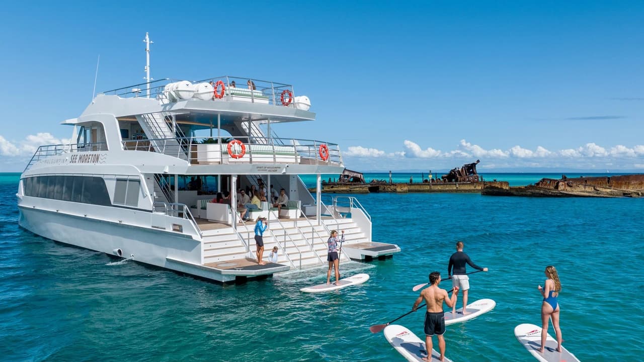 Tangalooma Wrecks & Dolphin Cruise Optional Round transfer from Brisbane City and Gold Coast - Photo 1