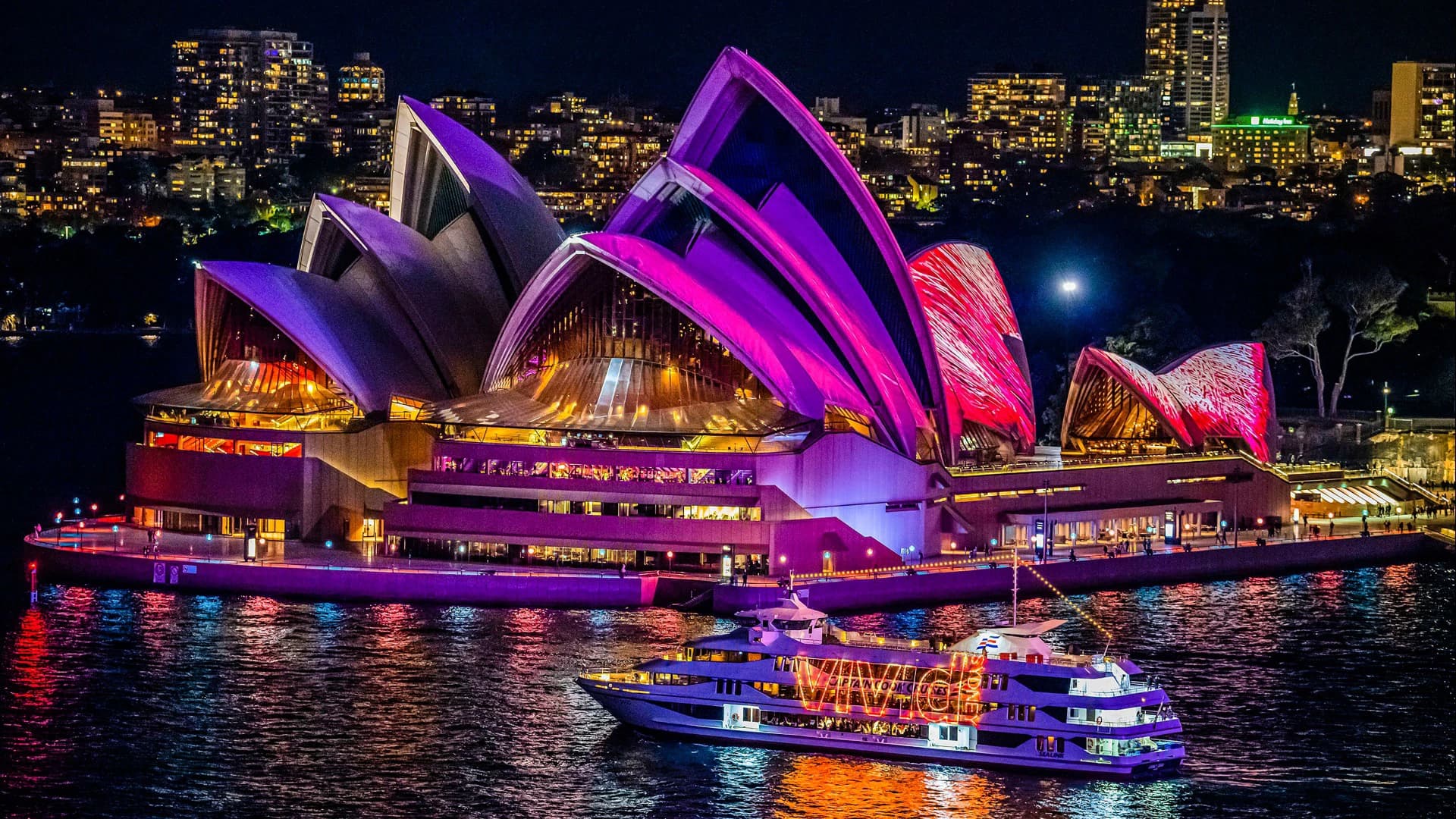 Vivid Sydney Cruise with Captain Cook Cruises Departing From Darling Harbour - image 7