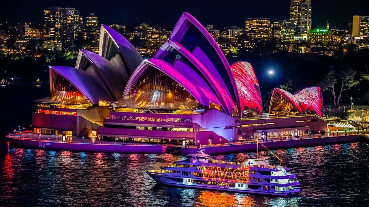 Vivid Sydney Cruise with Captain Cook Cruises Departing From Darling Harbour - Photo 1