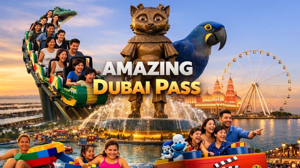 Amazing Dubai Pass: Four Dubai Experiences in One Pass - Photo 1