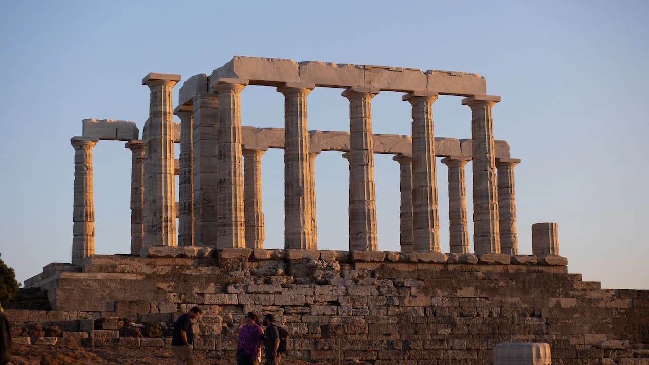 Temple of Poseidon in Cape Sounion Sunset Tour from Athens - Photo 3