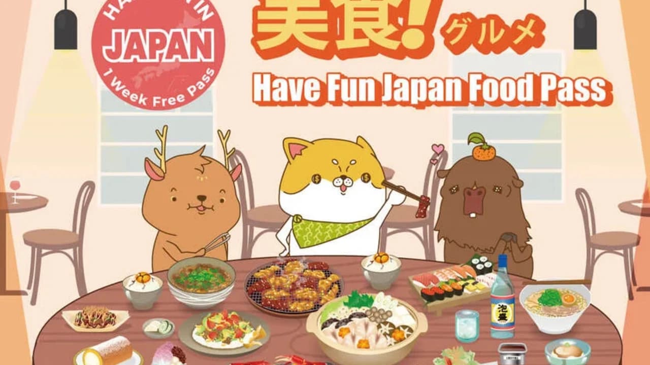 Have Fun Japan Food Pass - 1 Week Free Pass - Photo 1