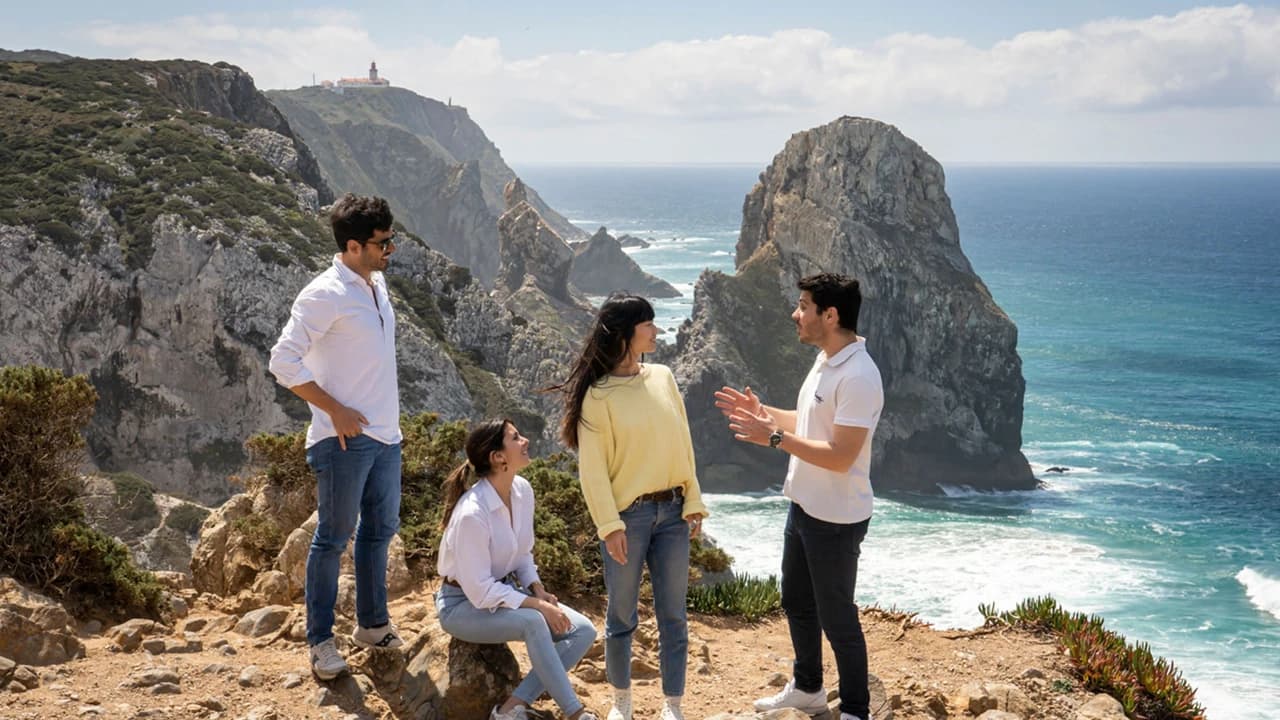 Sintra Half-Day Tour from Lisbon: Hiking at Cabo da Roca and Praia da Adraga - Photo 1