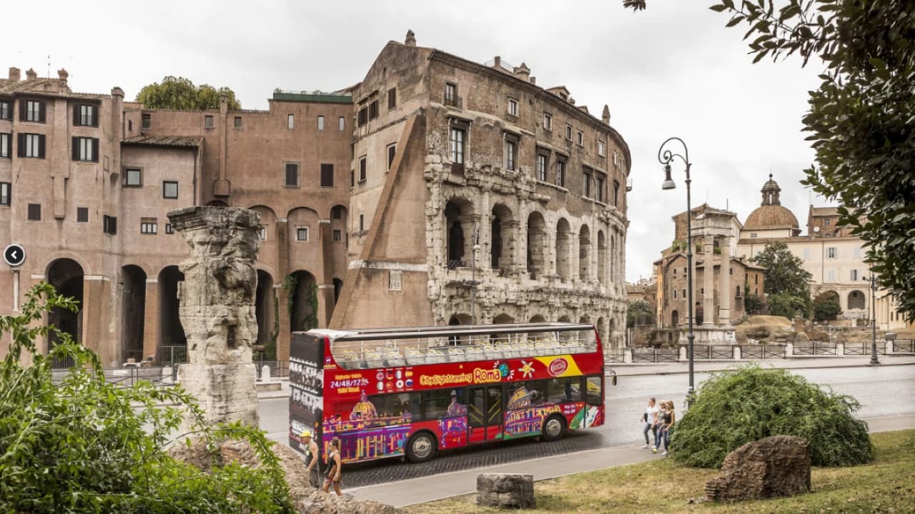 Colosseum Ticket and  Rome Hop-on Hop-off Bus Tour - City Sightseeing - Photo 1