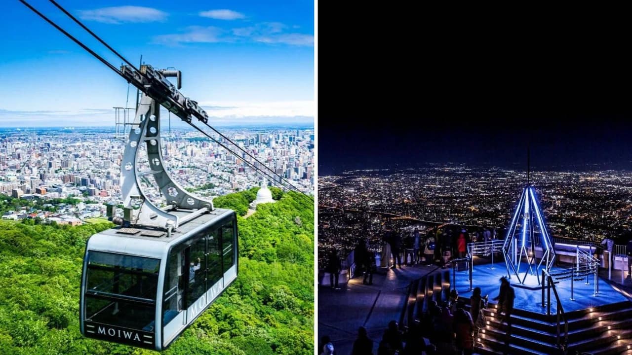 Sapporo Mount Moiwa Ropeway and Mini Cable Car - Photo 1
