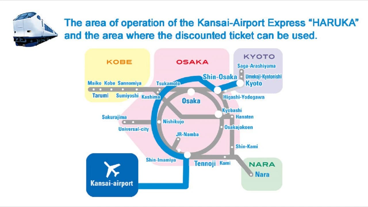 Haruka Airport Express - Kansai Airport to/from Osaka/Shin-Osaka/Kyoto/Nara/Kobe/Tennoji - Photo 4