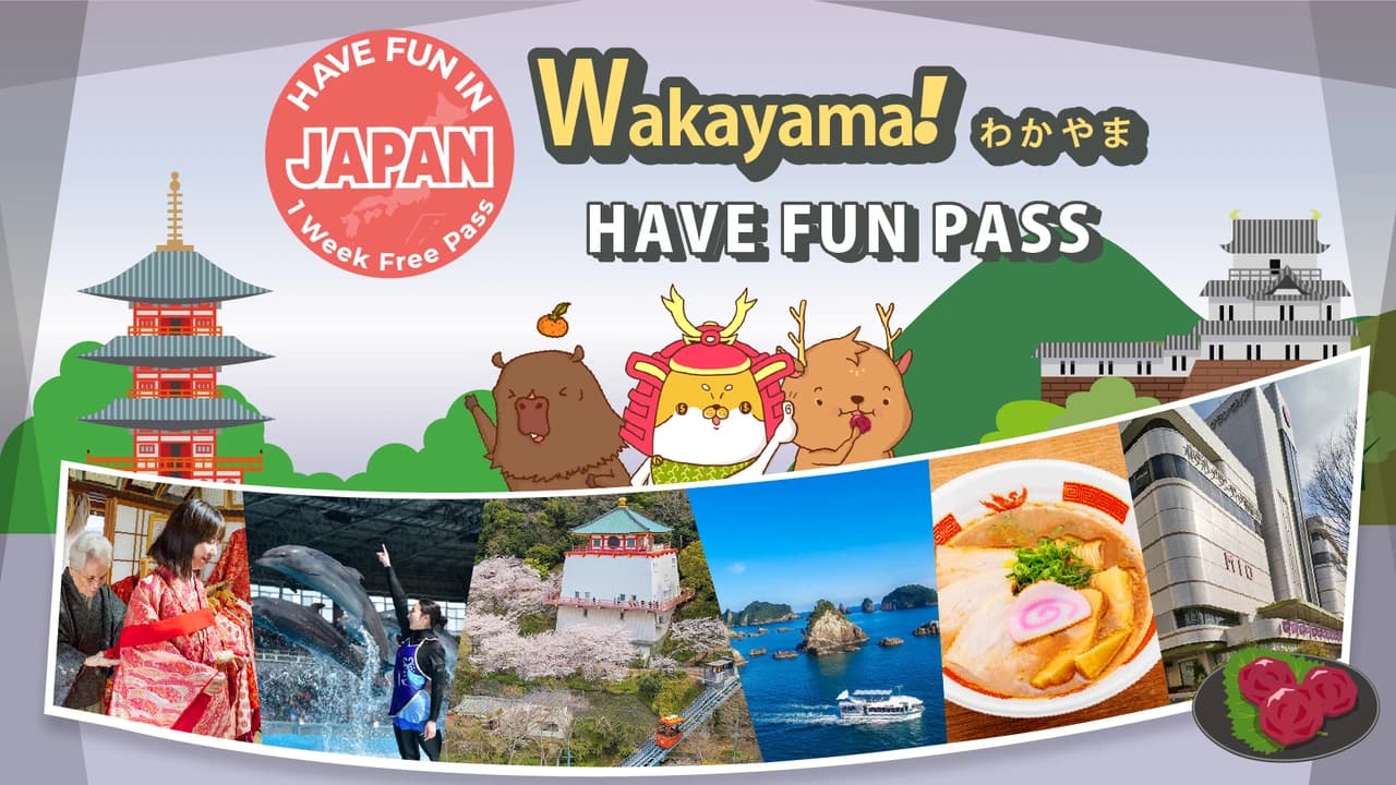 Have Fun in Wakayama Pass - 1 Week Free Pass - Photo 1