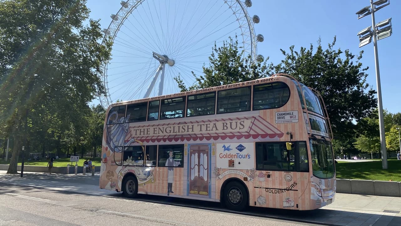 Afternoon Tea Bus with Panoramic Tour of London - Photo 1