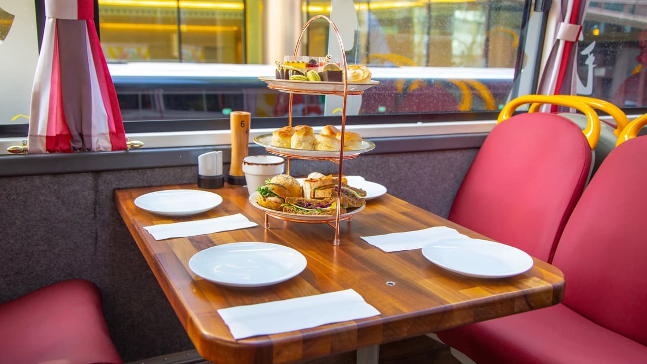 Afternoon Tea Bus with Panoramic Tour of London - Photo 2