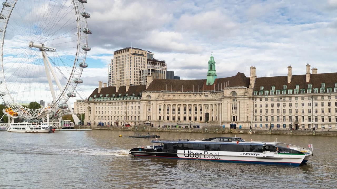 River Thames Uber Boat Transfer by Thames Clippers - Photo 1