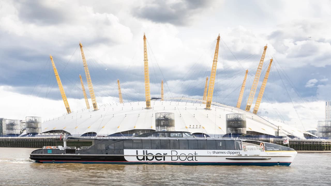 River Thames Uber Boat Transfer by Thames Clippers - image 8