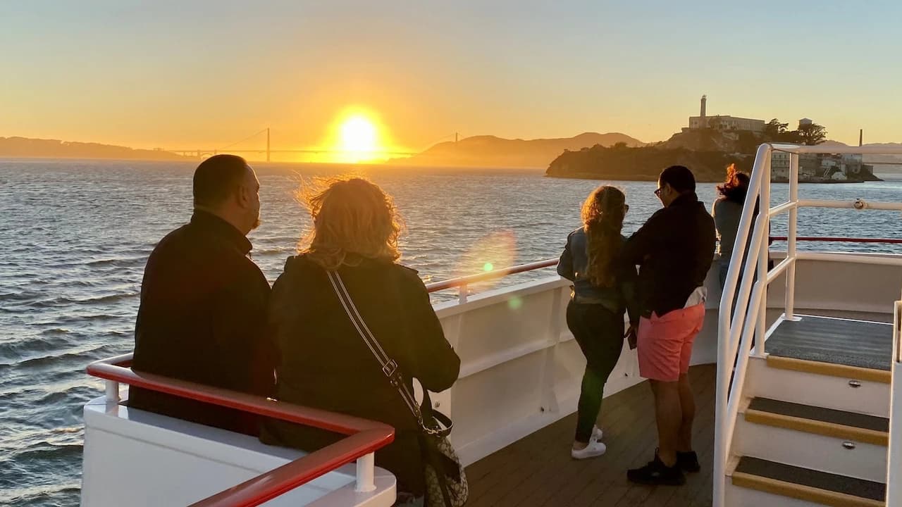 San Francisco Bay 2 Hour Sunset or Evening Sightseeing Boat Cruise by Red and White Fleet - Photo 1