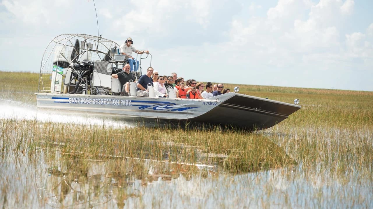 Miami Full-Day Combo: 75 min cruise + Everglades Airboat Tour + Double Decker Bus - Photo 1