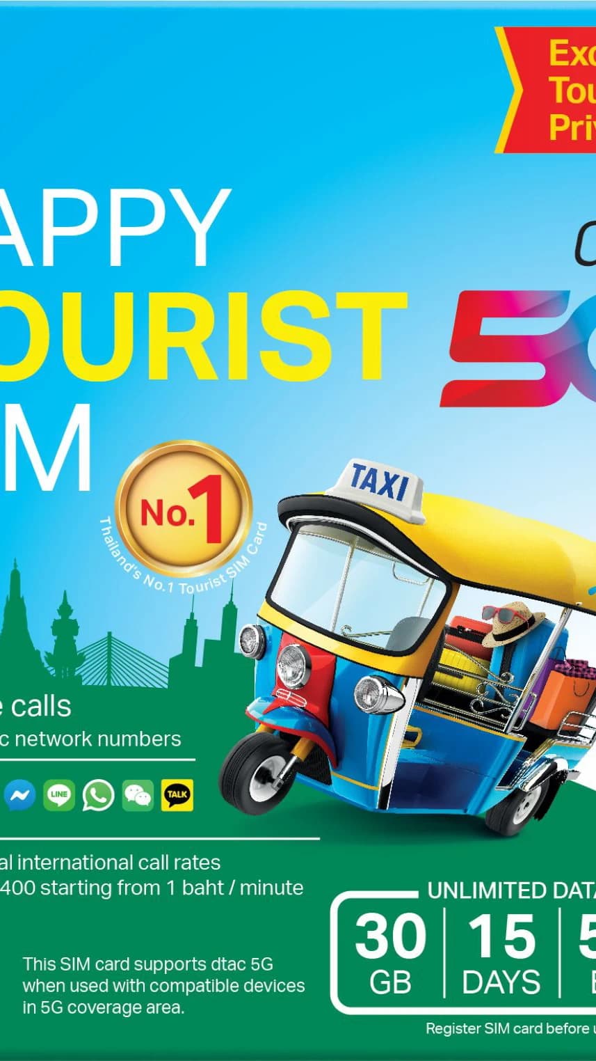Bangkok, Thailand 5G SIM Card - Enjoy Local Network, Collect from Airport - image 8