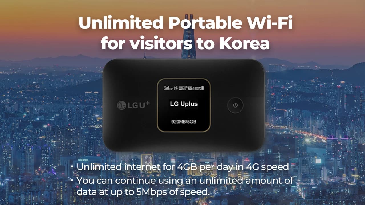 South Korea 4G Pocket WiFi Rental (Airport Pickup) - Photo 2
