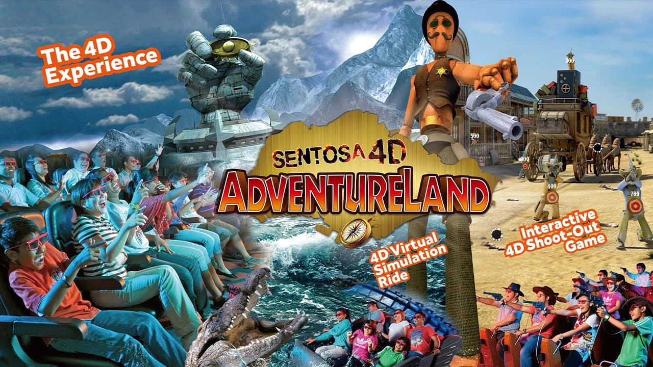 Sentosa 4D AdventureLand Ticket - Photo 1