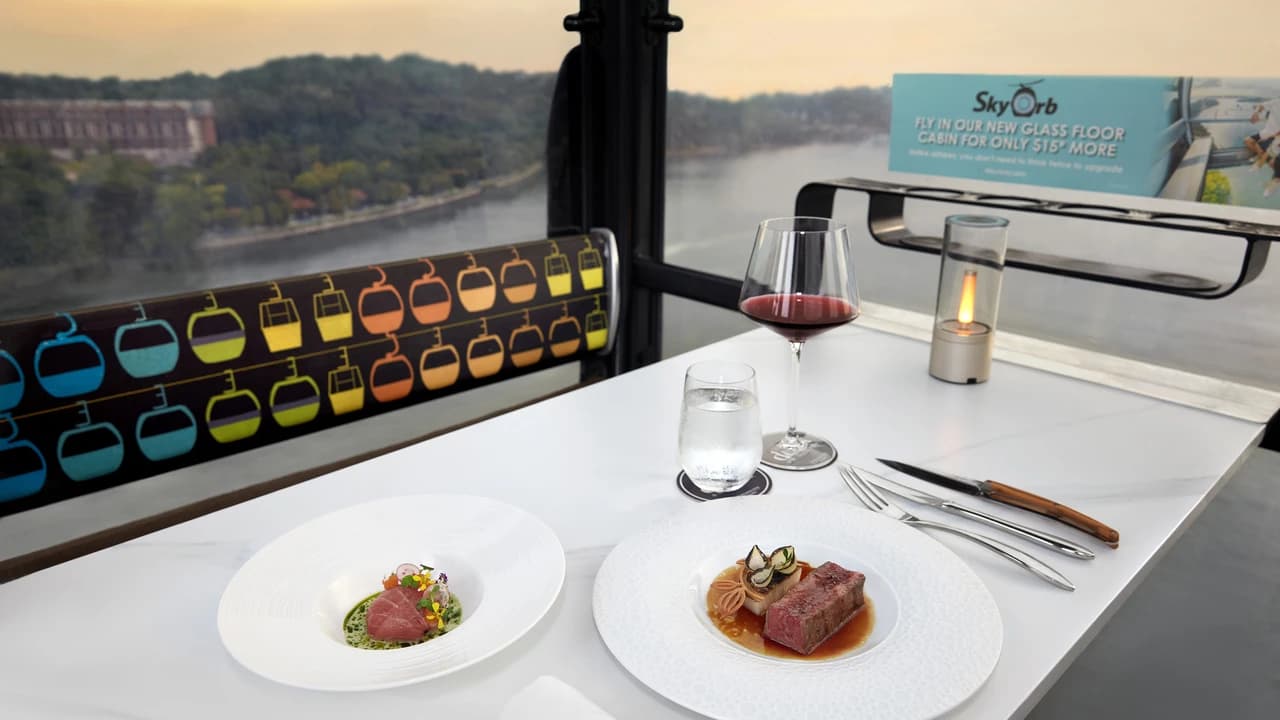 Singapore Cable Car Sky Dining Experience - Photo 1