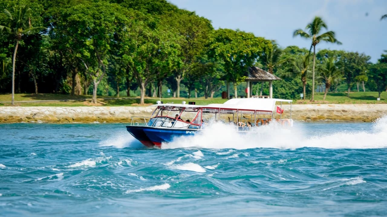 COMBO: Singapore Cable Car + Albatross Hop-On Hop-Off Speedboat Tickets - Photo 2