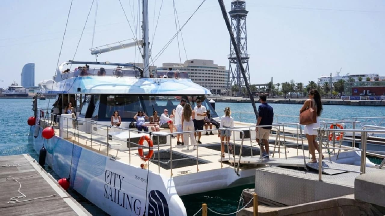 Barcelona Eco Catamaran Coastline Tour - Photo 3