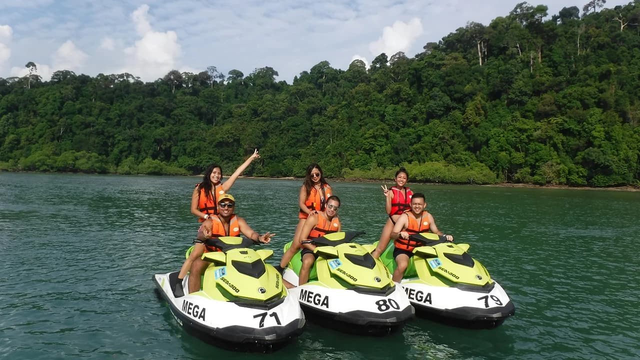 Langkawi Island Hopping Tour by Jet Ski with Mega Water Sports - Photo 1