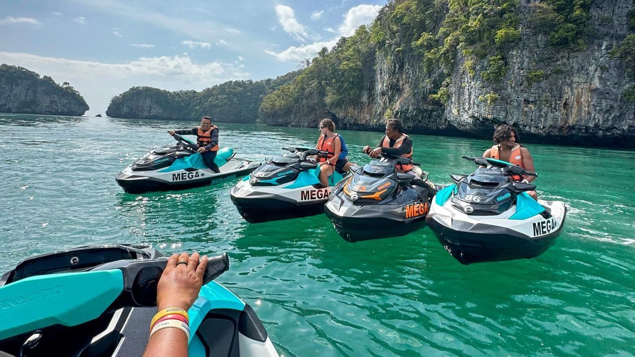 Tuba Island Discovery Tour by Jet Ski - Photo 1