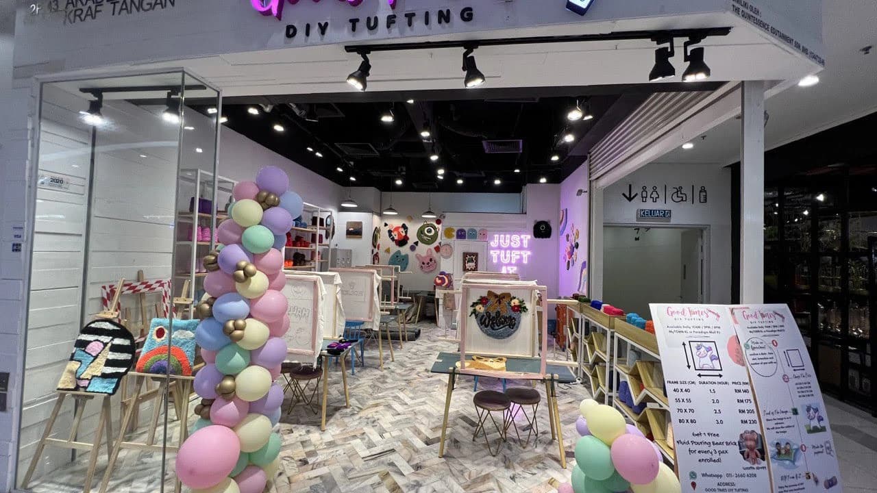 Tufting experience with Good Times in Kuala Lumpur - Photo 3