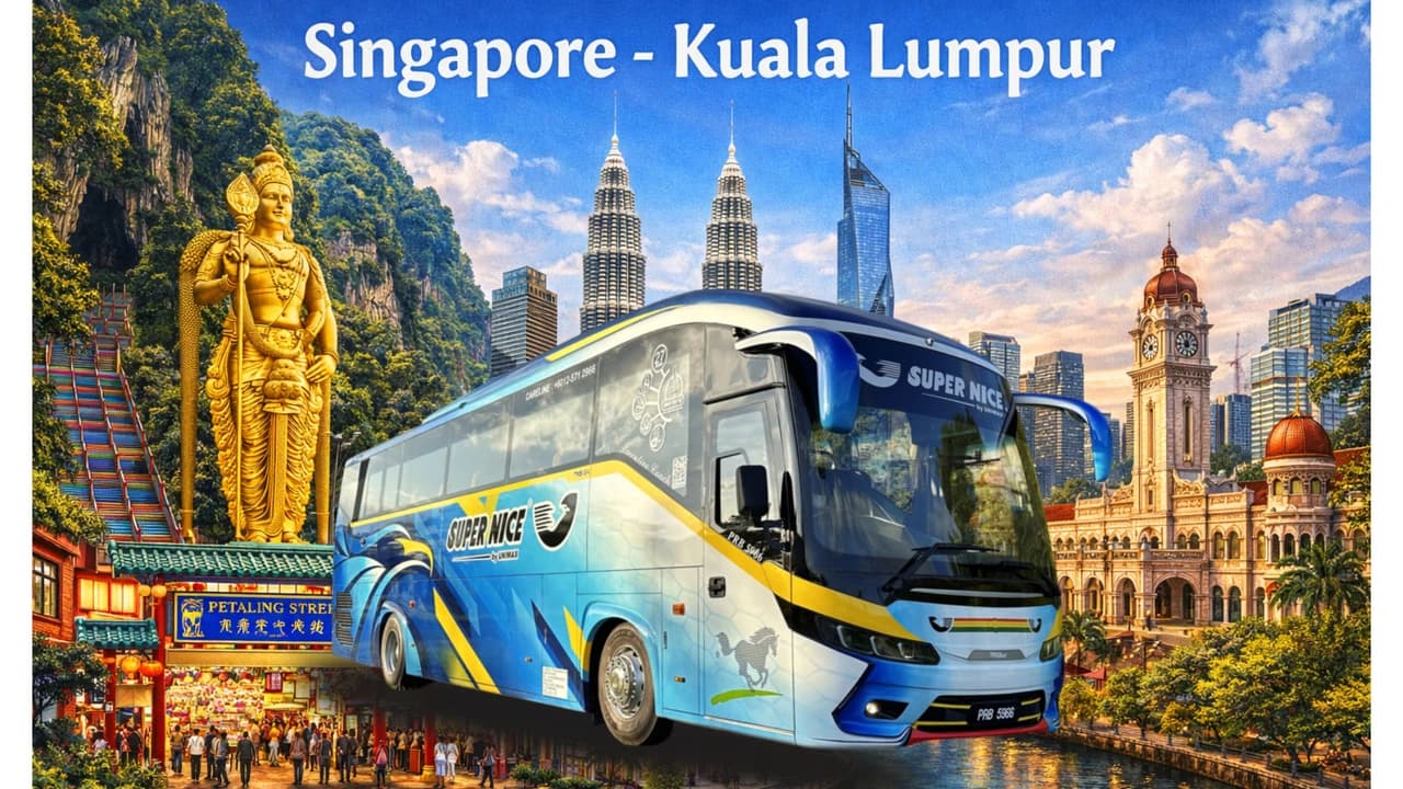 Singapore - Kuala Lumpur & Klang Bus by Super Nice Express - Photo 1