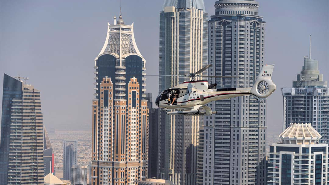 Helicopter flight from the Palm Island, Dubai - Photo 2