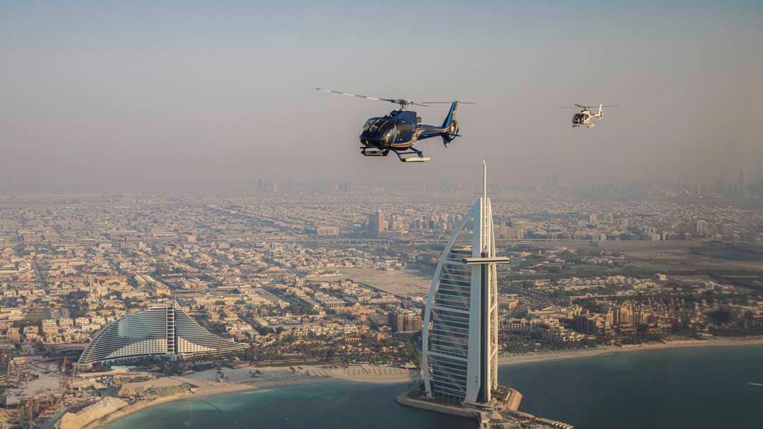 Helicopter flight from the Palm Island, Dubai - Photo 4