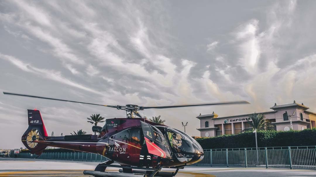 Helicopter flight from the Palm Island, Dubai - Photo 17