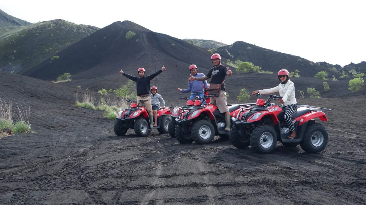 Mount Batur Quad Bike Tour and Hot Spring Visit - Photo 10