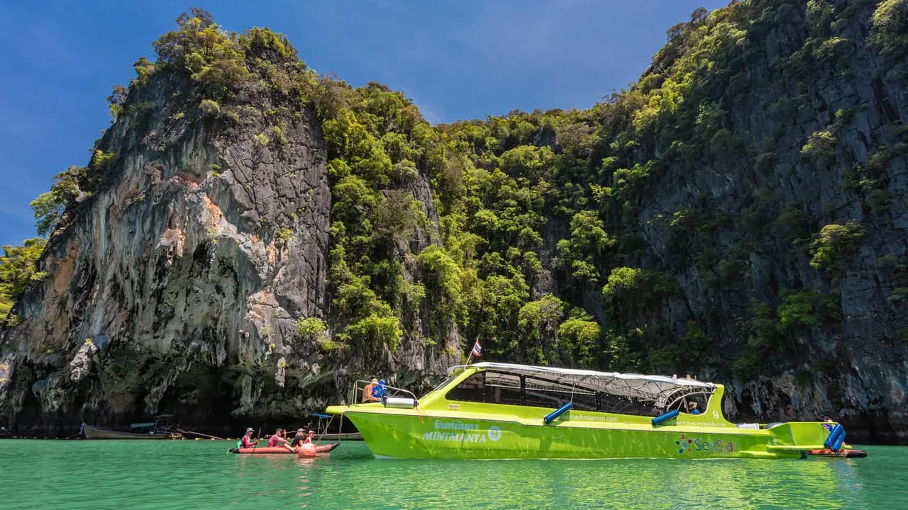 James Bond Island, Phang-Nga Bay, Hong Island, and Khai Island Tour from Phuket - Photo 3