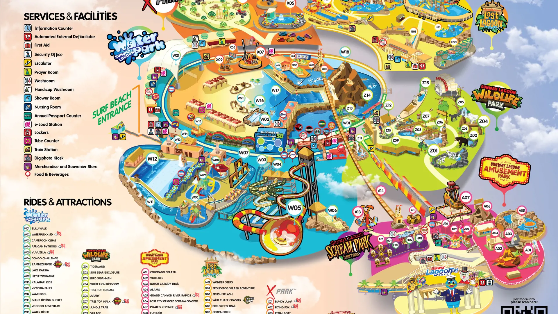 Sunway Lagoon Theme Park Ticket - Photo 101
