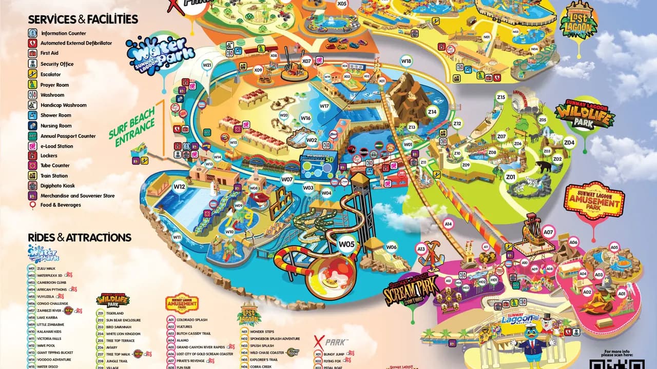Sunway Lagoon Theme Park Ticket - Photo 42