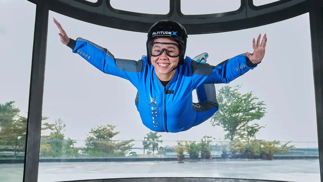 AltitudeX Indoor Skydiving Experience in Singapore - Photo 2