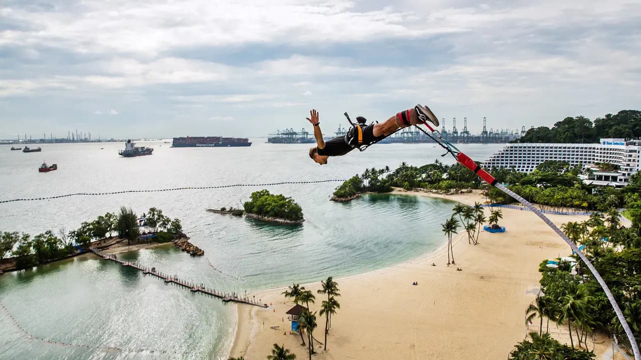 Skypark Sentosa by AJ Hackett Ticket: Bungy Jump and Giant Swing - Photo 38