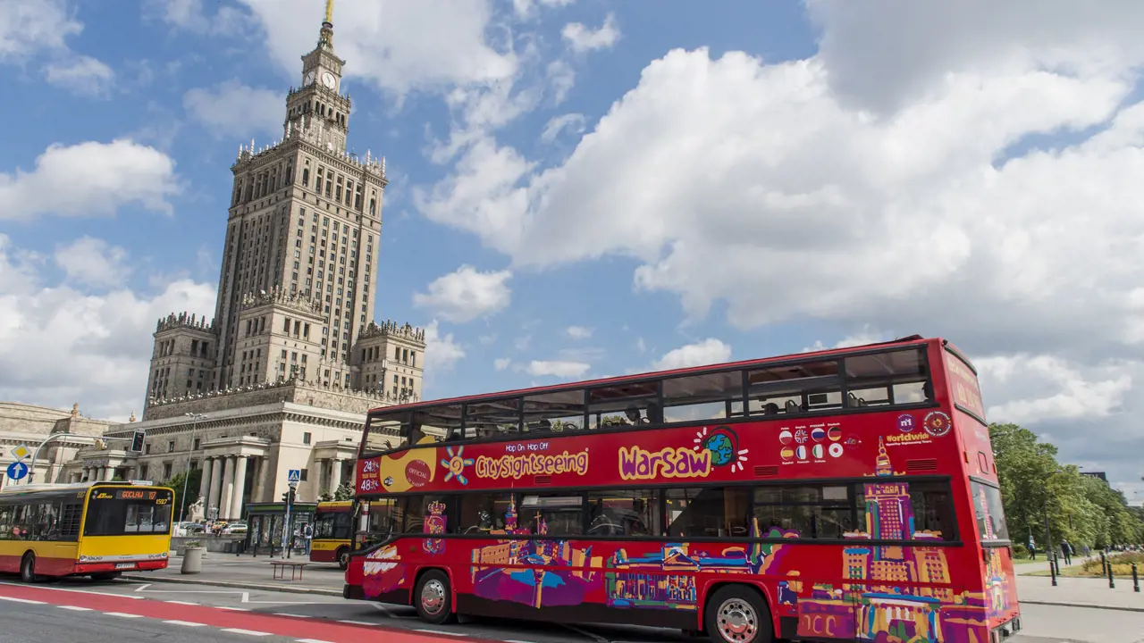 City Sightseeing Warsaw Hop-on Hop-off Bus Tour