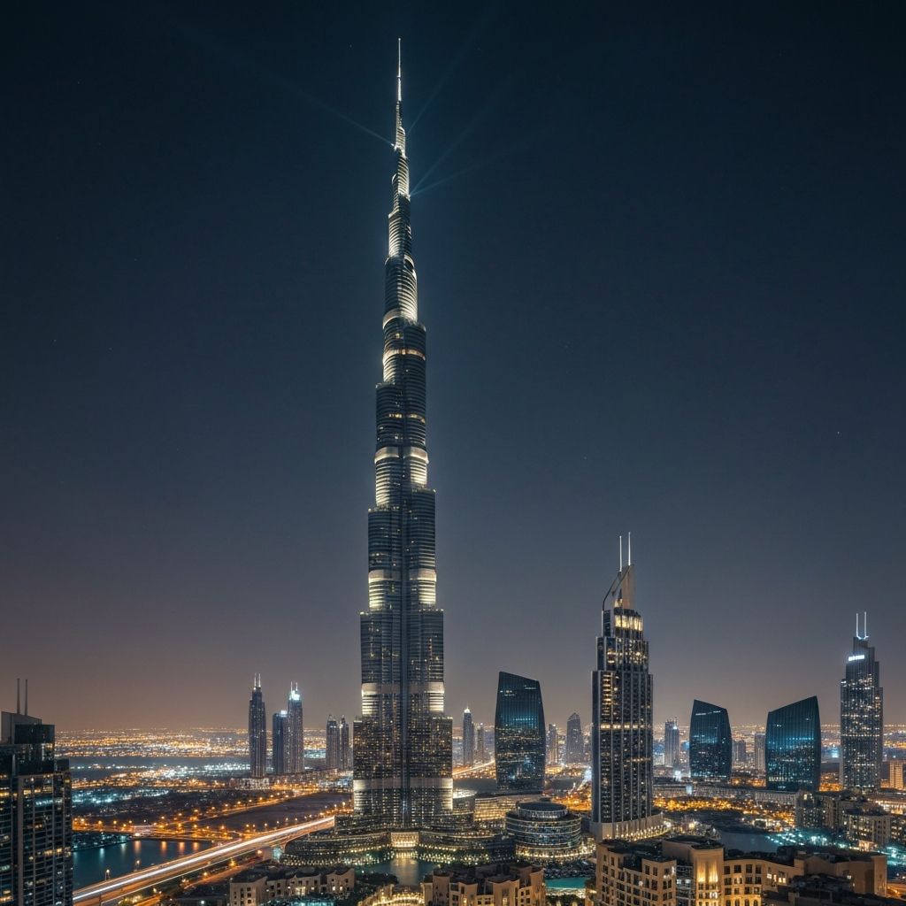 Burj Khalifa at Night